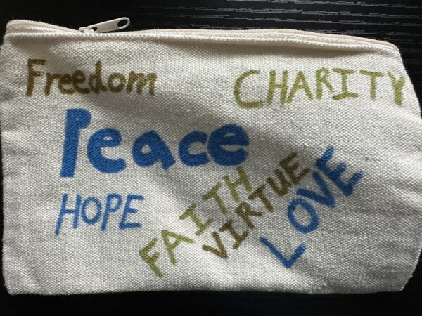 Dual Side Small Bag - Freedom & Family